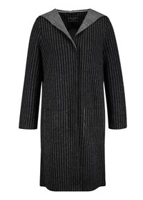 Gerry Weber, Damen Strickmantel, Grau / Schwarz