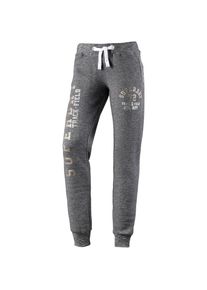 Superdry, Damen Sweathose, Dunkelgrau