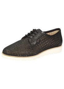 Sioux, Damen Schnürschuh 'Meredith-708', Schwarzmeliert