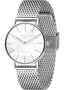 Liebeskind Berlin, Damen Quarzuhr 'LT-0144-MQ', Silber / Perlweiß