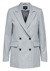 Selected Femme, Damen Blazer, Graumeliert