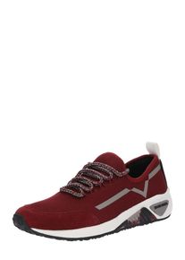 Diesel, Damen Sneaker, Hellgrau / Bordeaux
