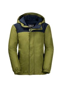 Jack Wolfskin, Outdoorjacke 'KAJAK FALLS', Dunkelblau / Grün