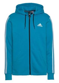 adidas Performance, Herren Sweatjacke 'MH 3', Neonblau / Weiß