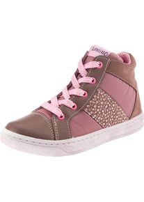Lamino, M&auml;dchen Sneakers, Hellbraun / Rosa