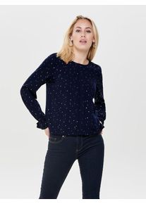 Only, Damen Bluse, Nachtblau
