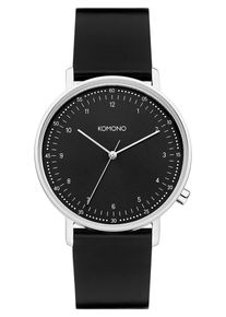 Komono, Damen Uhr 'Lewis KOM-W4071', Schwarz / Silber