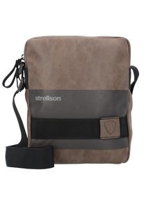 Strellson, Herren Finchley Umhängetasche 20 cm, Braun / Grau / Schwarz