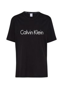 Calvin Klein Underwear, Damen Shirt 'CREW', Schwarz / Weiß