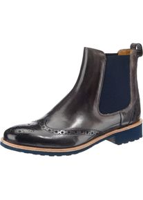 Melvin & Hamilton MELVIN & HAMILTON, Damen Chelsea Boots 'Amelie 5', Dunkelblau / Dunkelbraun