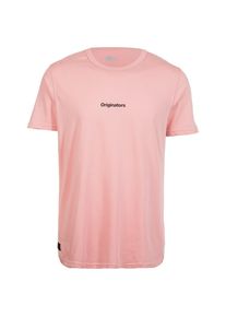 New Era, Herren T-Shirt 'Originators Mini Script', Pink