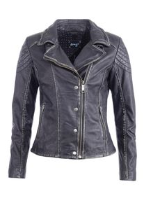 Maze, Damen Lederjacke 'Aritzo', Schwarz