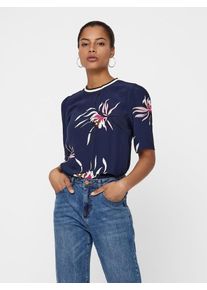 Véro Moda VERO MODA, Damen T-Shirt, Nachtblau