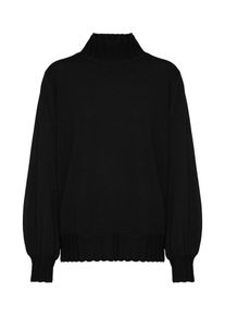 Object, Damen Rollkragenpullover, Schwarz