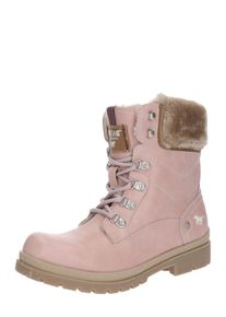 Mustang, Damen Schn&uuml;rstiefelette, Rosa