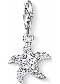 Thomas Sabo, Damen Charm-Einhänger 'Seestern, 0917-051-14', Silber / Weiß