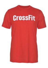 Reebok, Herren T-Shirt, Rot / Wei&szlig;