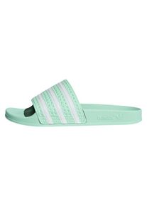 adidas originals, Damen Badesandale 'Adilette', Mint / Wei&szlig;