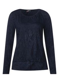 Street One, Damen Shirt, Nachtblau