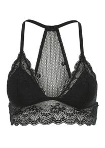 Sisters Point, Damen Bustier-Top mit Spitze 'Suri', Schwarz