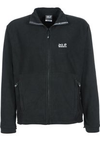 Jack Wolfskin, Herren Fleecejacke 'Kiruna', Schwarz