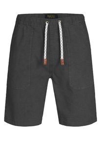 INDICODE JEANS, Herren Shorts 'Stoufville', Schwarz
