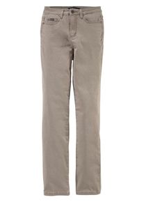 Arizona, Damen Bequeme Jeans im Relax-Fit, Dunkelbeige