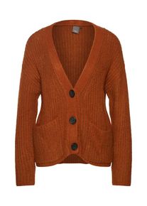 Ichi, Damen Strickjacke 'STILA CA', Karamell
