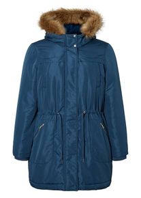 JUNAROSE, Damen Parka, Blau