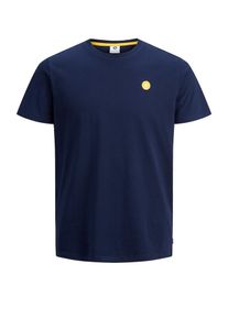 Jack & Jones JACK & JONES, Herren T-Shirt, Navy / Gelb