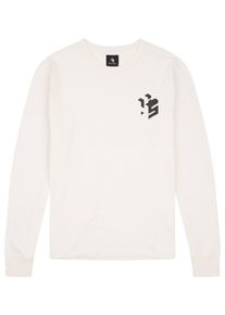 H.I.S. HIS JEANS, Herren Longsleeve, Weiß