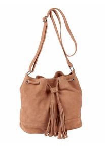 Heine, Damen Tasche mit Quasten, Nude
