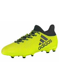 adidas Performance, Herren Fußballschuh 'X 17.3 FG', Neongelb / Schwarz