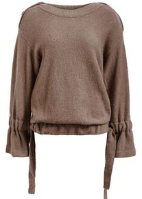 Khujo, Damen Strickpullover 'LOULIA', Braun