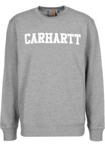 Carhartt Work In Progress Carhartt WIP, Herren Sweatshirt 'College', Graumeliert