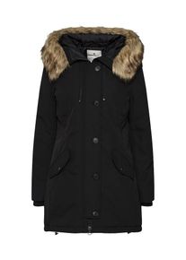 Tom Tailor, Damen Parka, Hellbeige / Dunkelbeige / Schwarz