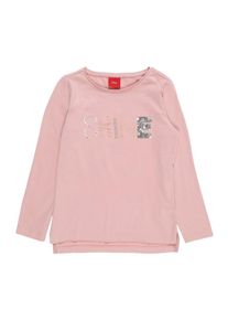 s.Oliver Junior, Mädchen Langarmshirt, Altrosa