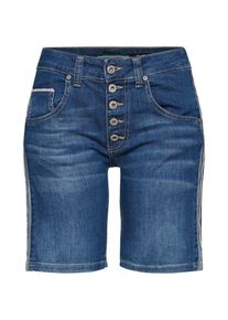 PLEASE, Damen Shorts, Blue Denim