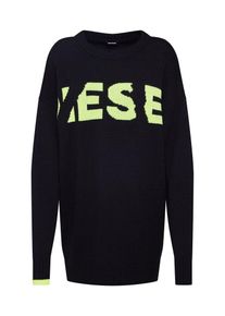 Diesel, Damen Oversized Pullover 'K-LOGOX', Schwarz / Weiß