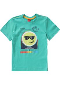 s.Oliver Junior, T-Shirt, Türkis / Mischfarben