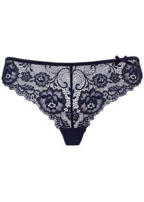 Lascana, Damen Spitzenstring, Navy