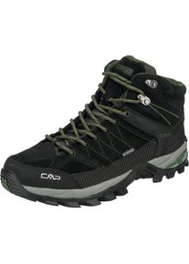 CMP, Herren Wanderschuhe 'Rigel Mid WP', Grau / Dunkelgrün / Schwarz