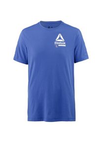Reebok, Herren Funktionsshirt, Royalblau / Weiß