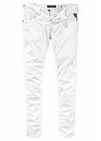 Replay, Herren Jeans 'Anbass', White Denim