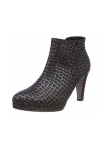 Gabor, Damen Stiefel, Schwarz / Silber
