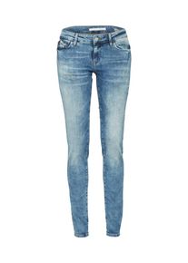 Mavi, Damen Skinny Denim mit Used Waschung 'Serena', Blue Denim