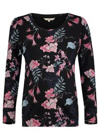 Noppies, Damen Pullover 'Meggy', Hellblau / Pink / Schwarz