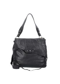 Campomaggi, Damen Schultertasche, Schwarz