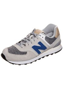 New Balance, Herren 'ML574-VAH-D' Sneaker , Camel / Blau / Grau