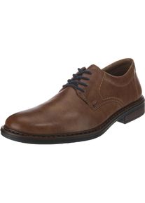 Rieker, Herren Lederschnürschuh, Braun